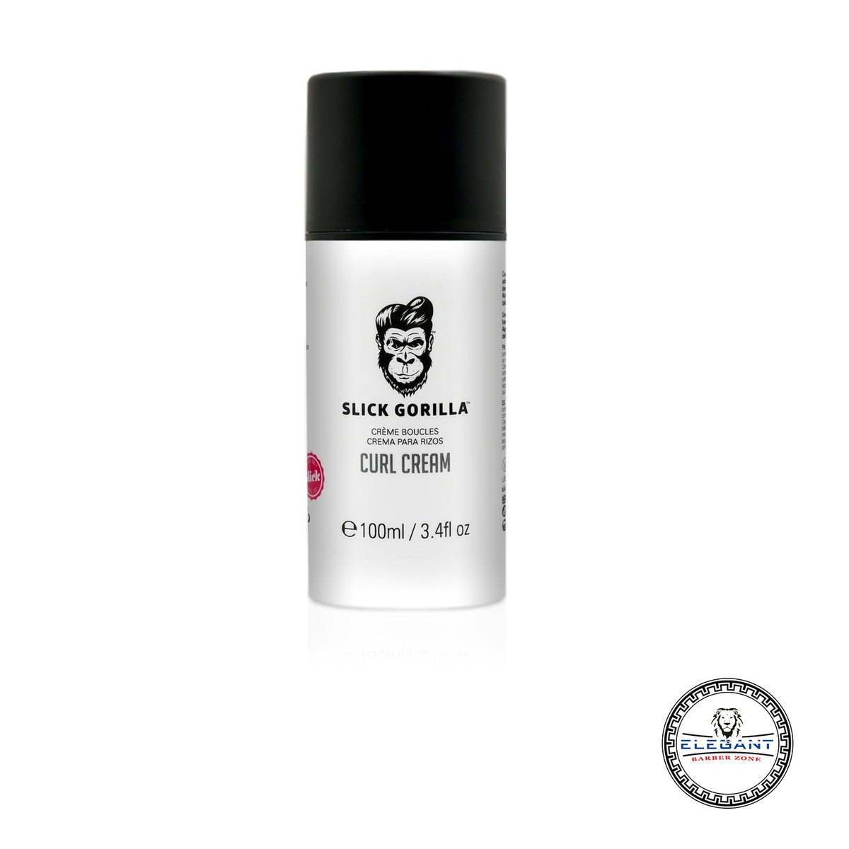 Slick Gorilla Curl Cream, 3.38 Fl Oz Elegant Barber Zone