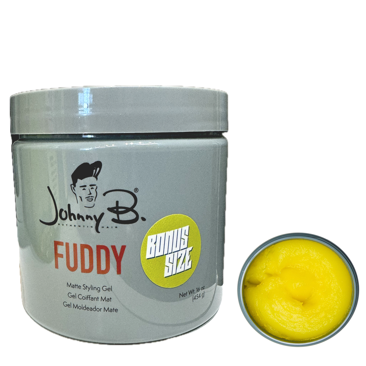 JOHNNY B. Fuddy Matte Styling Gel 16 Oz – Elegant Barber Zone