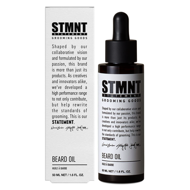 STMNT Grooming Goods Beard Oil, 1.6 oz | Silicone Free| Moisturizing Formula with Natural Oils