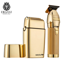 Load image into Gallery viewer, BaBylissPRO Gold LimitedFX Professional Trimmer & Double Foil Shaver Set Combo
