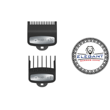 Load image into Gallery viewer, Wahl Premium Clipper Cutting Guides Guards Metal Clip Set #1/2 &amp; #1 1/2
