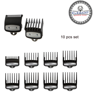 Wahl Premium Cutting Guide Comb with Metal Clip 10 pcs set