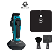 Load image into Gallery viewer, Gamma+ SHORTY Hair Clipper with lv3 neck duster set and cape