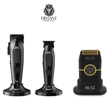 Load image into Gallery viewer, JRL Diamante Collection: Clipper + Trimmer Set with free Instinct Metal shaver -preorder