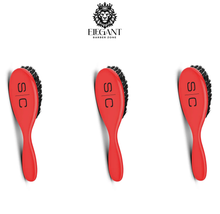 Load image into Gallery viewer, STYLECRAFT The Fresh Cut Barber Brush - Red 3 PSC