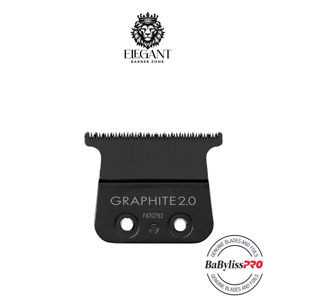 BaByliss PRO Black Graphite Skeleton T-Blade FX707B2 Deep Tooth