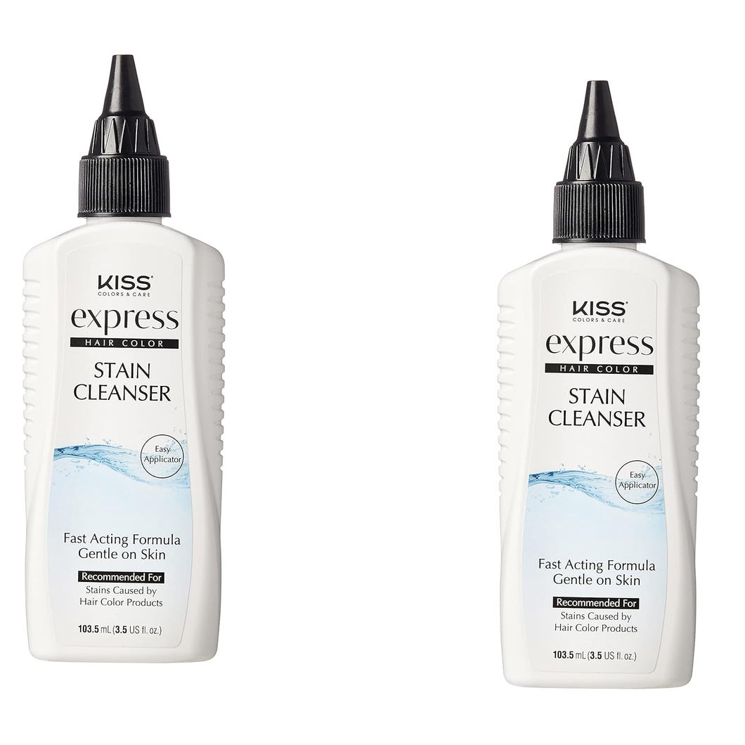 Kiss Express Semi-Permanent Hair Color 100mL 3.5.oz- 2 pcs