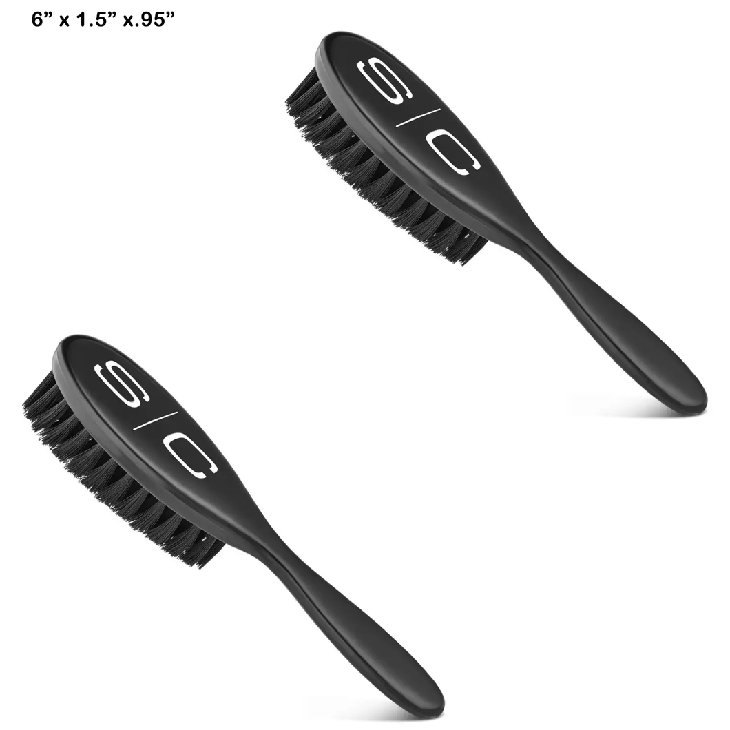 THE FRESH CUT - PROFESSIONAL FADE AND CLEANING BARBER HAIR BRUSH- 2 PCS