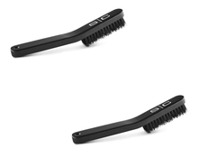Load image into Gallery viewer, NO KNUCKLES PROFESSIONAL CURVED FADE NATURAL BRISTLE BRUSH MEDIUM-2 pcs