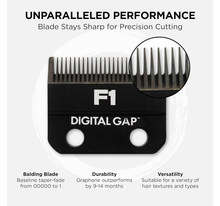 Load image into Gallery viewer, Cocco Digital Gap™ Graphene F1 Clipper Blade