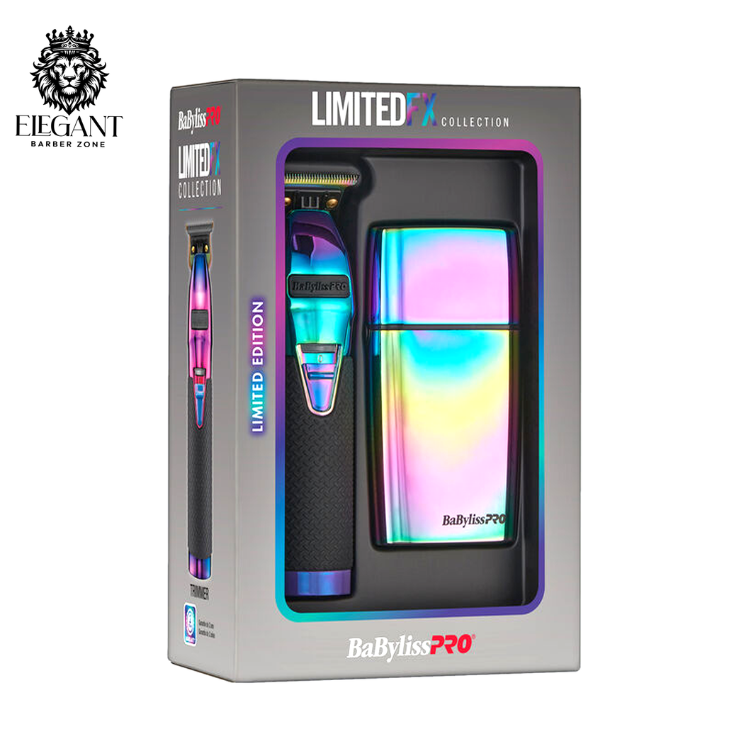 BaBylissPRO LimitedFX Iridescent Trimmer and Double-Foil Shaver