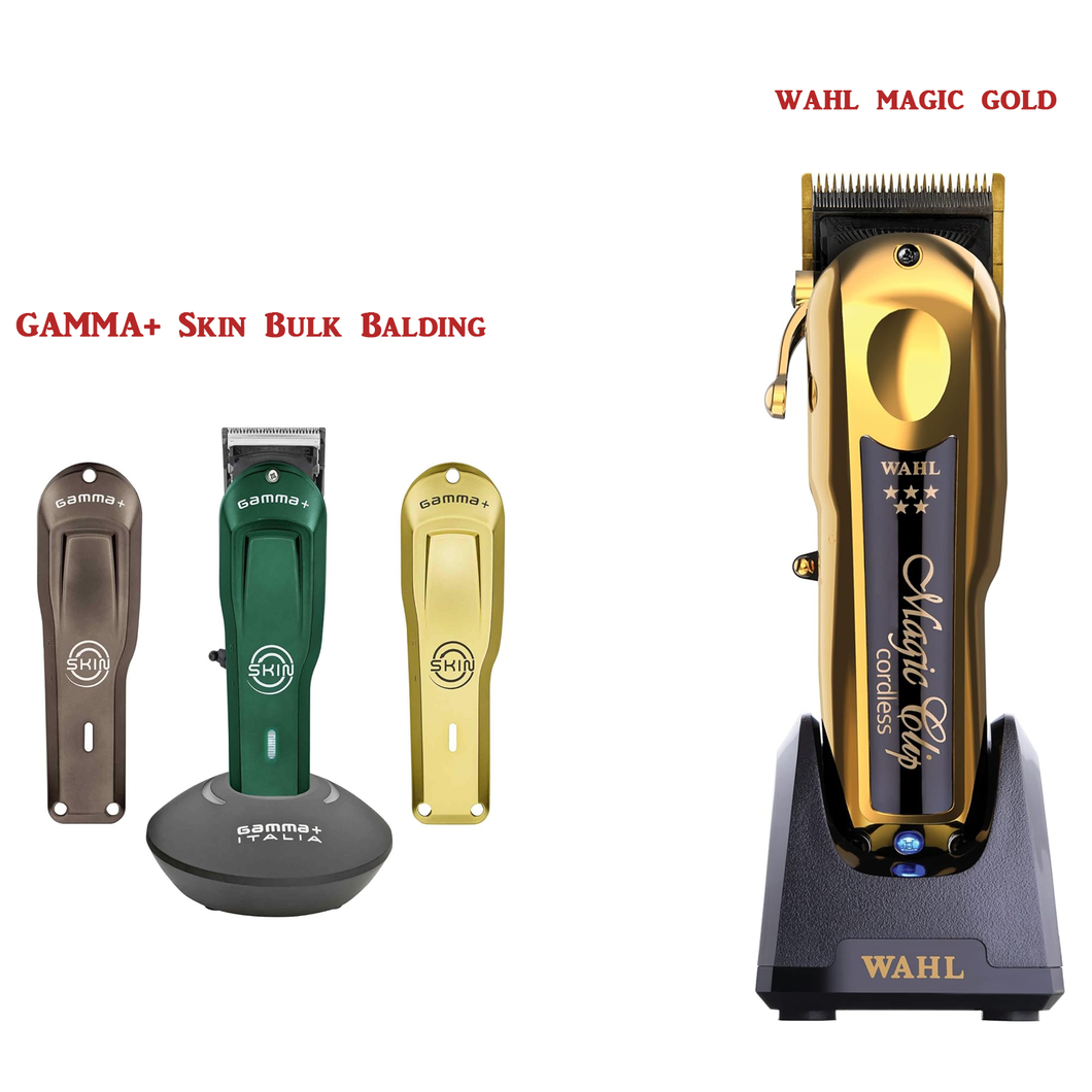 wahl magic gold and gamma skin clipper combo deal