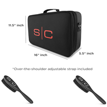 Load image into Gallery viewer, Stylecraft On-The-Go Professional Hair Clipper, Trimmer, Shaver Barber Carry or Travel Case with Zipper and Multi-Pockets