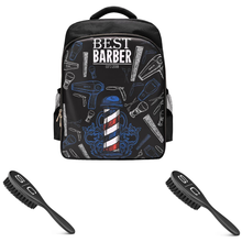 Load image into Gallery viewer, Barber Organizer for Clippers and Supplies travel backpack