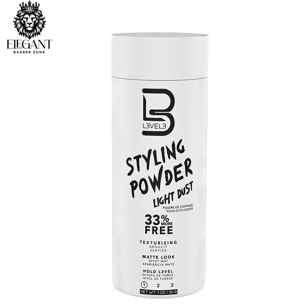 L3 Level 3 Styling Powder - Natural Look Mens Powder