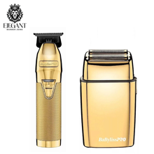 Load image into Gallery viewer, BaBylissPRO Gold LimitedFX Professional Trimmer &amp; Double Foil Shaver Set Combo