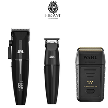 Load image into Gallery viewer, JRL Onyx Combo TRIMMER /CLIPPER WITH WAHL VANISH SHAVER