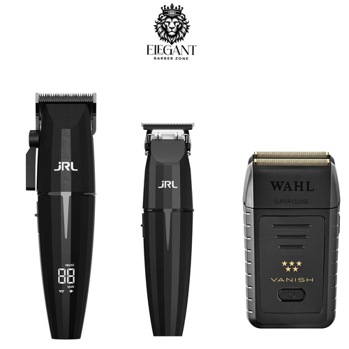 JRL Onyx Combo TRIMMER /CLIPPER WITH WAHL VANISH SHAVER
