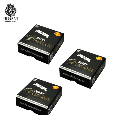 DERBY Barber Razor Cutting Premium Single Edge Blade 300 Count