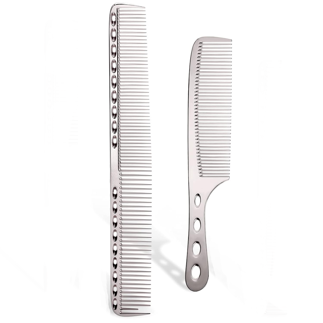 Barber Aluminum Comb Set silver