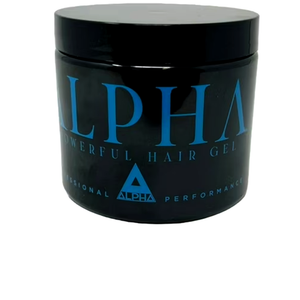 Alpha Gel Powerful Hair Gel, Water Based,No Flaking No Alcohol 2 jar blue