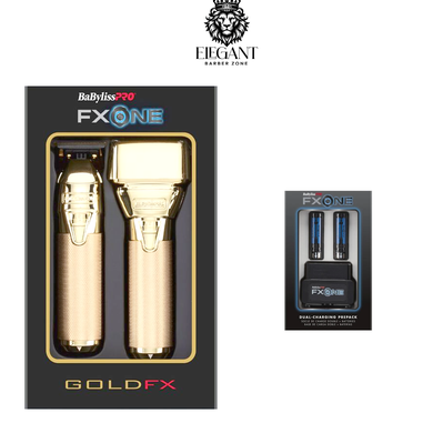 BaBylissPRO FXONE GoldFX Trimmer & Foil Shaver Prepack