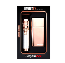 Load image into Gallery viewer, BaBylissPRO LimitedFX Rose Gold Trimmer and Double Foil Shaver