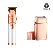 Load image into Gallery viewer, BaBylissPRO LimitedFX Rose Gold Trimmer and Double Foil Shaver