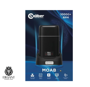 Caliber MOAB Metal Triple Foil Shaver, Digital Display