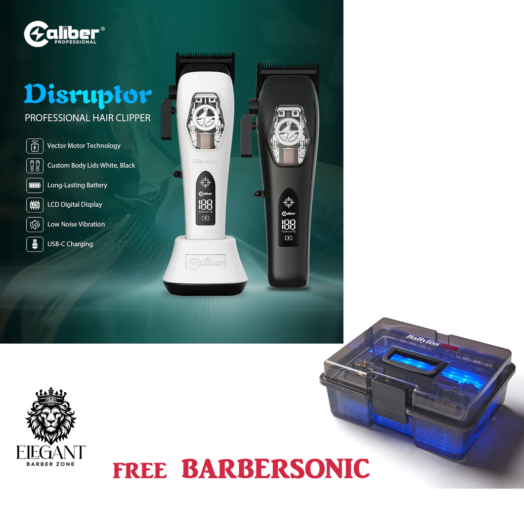 Disruptor Vector Motor Digital Display Cordless Only Professional Clipper