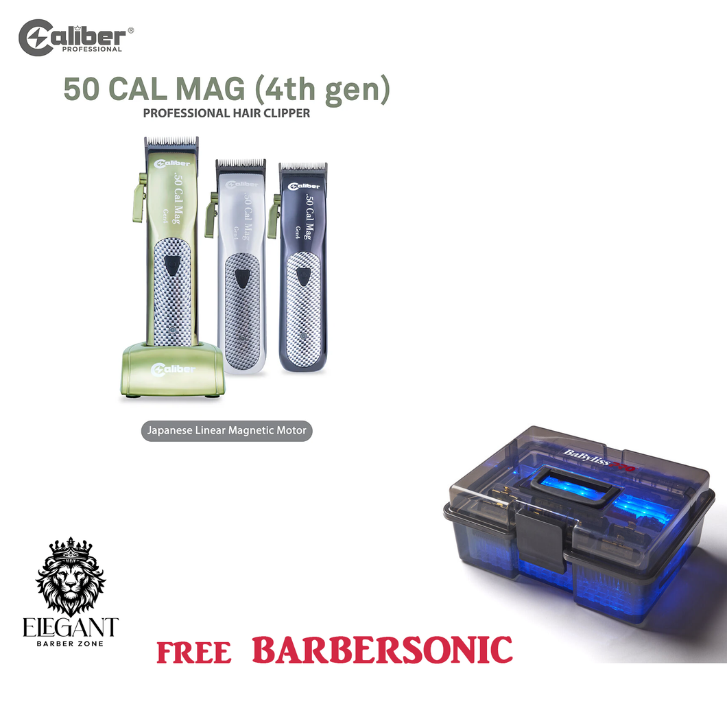 Caliber .50 CAL MAG HIGH SPEED MAGNETIC MOTOR CORDLESS CLIPPER, 4th Generation