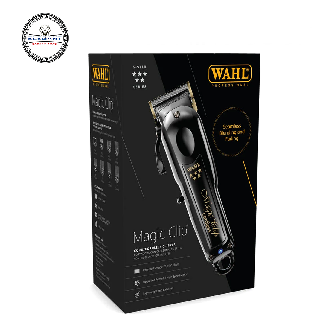 WAHL 5 STAR BLACK CORD/CORDLESS MAGIC CLIP 3026432