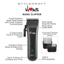 Load image into Gallery viewer, StyleCraft Homie Nano mini  Professional Hair Clipper