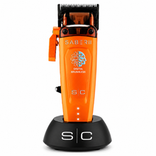 Load image into Gallery viewer, StyleCraft Saber 2 Professional Hair Clipper Vibrant Orange -pre order