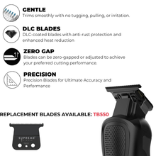 Load image into Gallery viewer, Supreme Trimmer Darkstar 82 Metal Body Barber Trimmer w. Magnetic Vector Motor