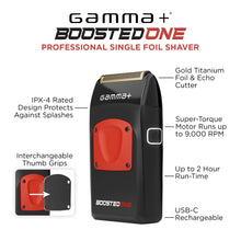 Load image into Gallery viewer, Gamma + Boosted One Professional Single Foil Shaver- preorder