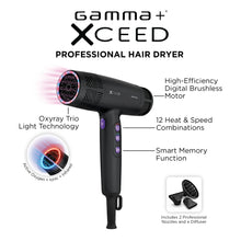 Load image into Gallery viewer, Gamma + XCeed Advanced Professional Hair Dryer
