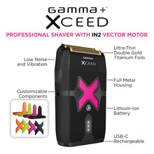Load image into Gallery viewer, Gamma + Xceed Professional Foil Shaver