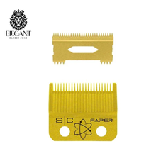 Load image into Gallery viewer, Gold Titanium Faper Clipper Blade and Slim Deep Tooth Cutter
