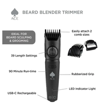 Load image into Gallery viewer, StyleCraft Ace Beard Blender Cordless USB-C Hair Trimmer