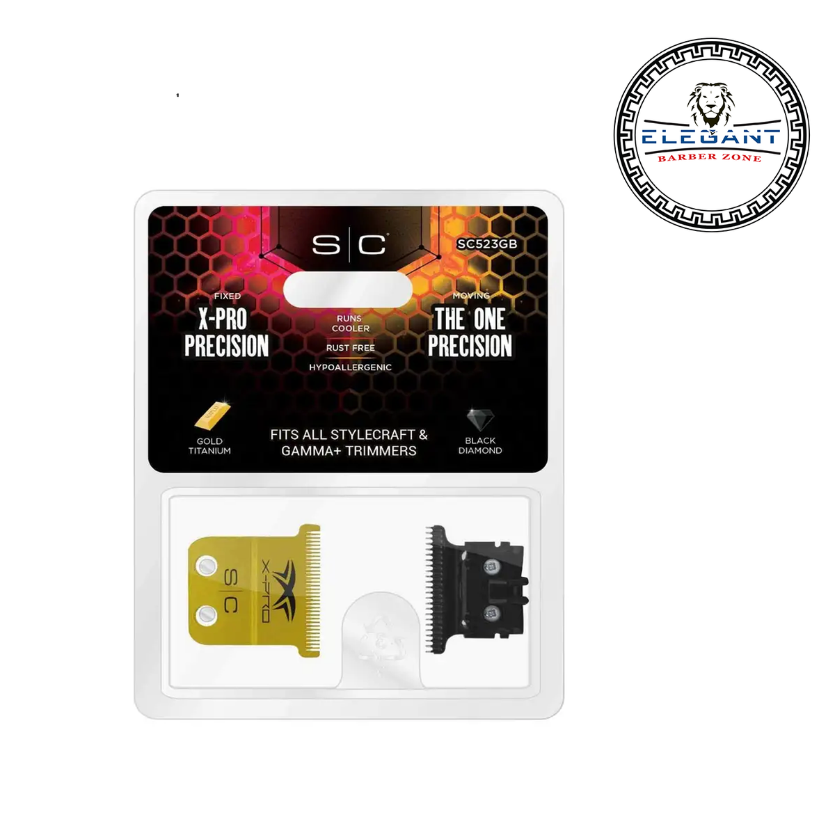 Stylecraft XPRO PRECISION GOLD TITANIUM WITH BLACK DIAMOND CARBON DLC