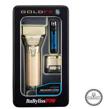 Load image into Gallery viewer, BabylissPro FXOne Cordless Double Foil Shaver Gold #FX79FSG