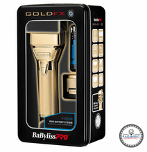 Load image into Gallery viewer, BabylissPro FXOne Cordless Double Foil Shaver Gold #FX79FSG