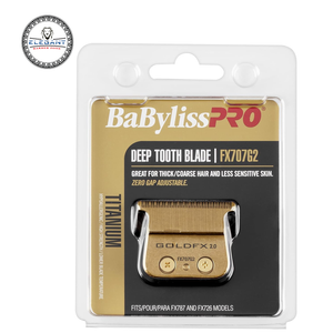 BaByliss PRO Replacement Gold Skeleton T-Blade FX707G2 Deep Tooth