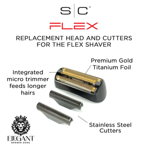 Stylecraft Replacement FLEX Shaver Double Foil Head / Cutter Set