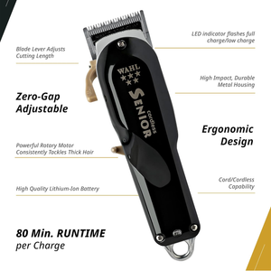 Wahl 5 Star Cord/Cordless Senior CLIPPER 8504-400