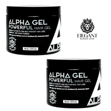 Load image into Gallery viewer, Alpha Gel Pwerful Hair Gel,Water Based,No Flaking No Alcohol 2 jars