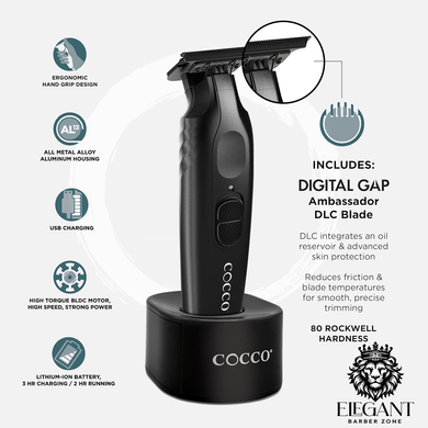 COCCO VELOCE PRO TRIMMER (MATTE BLACK)