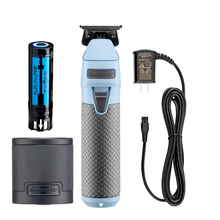 Load image into Gallery viewer, BaBylissPRO LimitedFX FXONE High Performance Trimmer - Blue Charcoal Kit