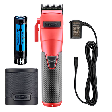 BaBylissPRO LimitedFX FXONE High Performance Clipper - RED Kit